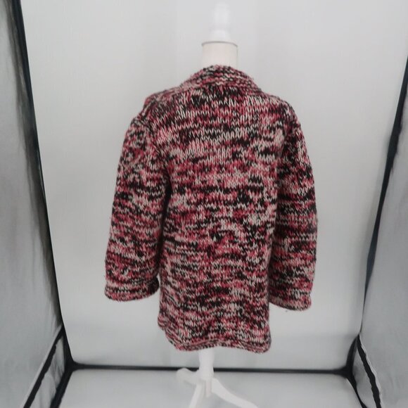 Vintage Hand Made by United Methodist Women Thick Button Down Cardigan Size XL - Picture 10 of 14